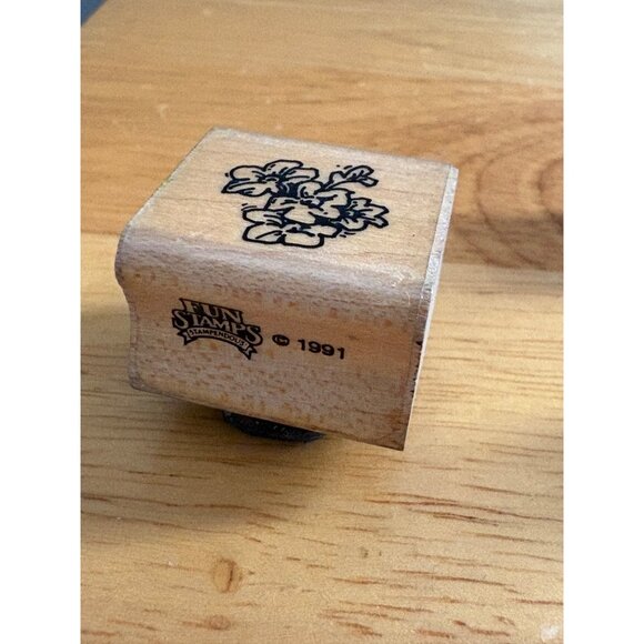 Vintage Floral Rubber Stamps Collection By Heartfelt Impressions & Fun Stamps - Picture 10 of 11